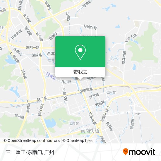 三一重工-东南门地图