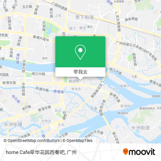 home Cafe翠华花园西餐吧地图