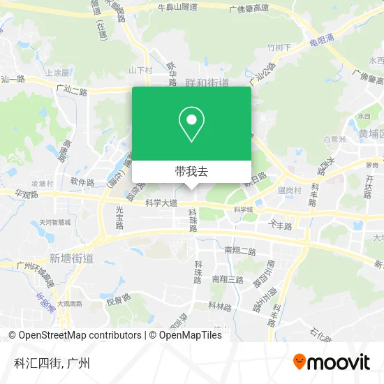 科汇四街地图