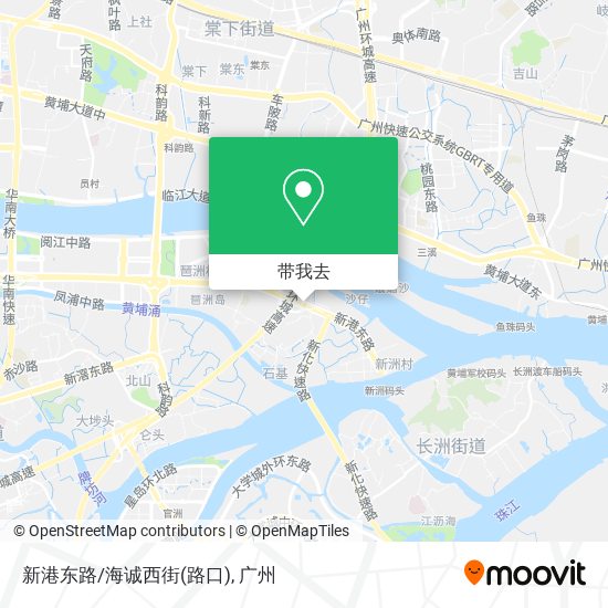 新港东路/海诚西街(路口)地图