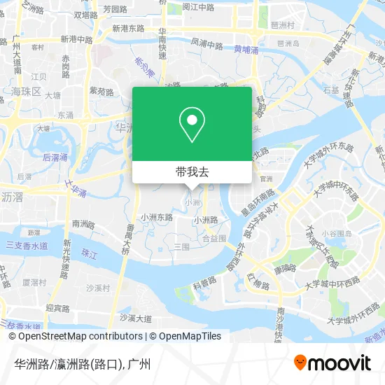 华洲路/瀛洲路(路口)地图