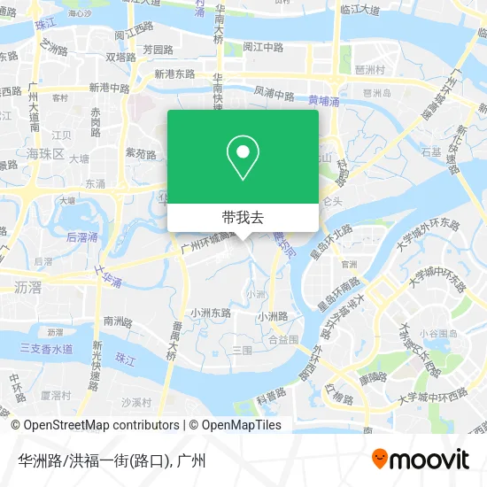华洲路/洪福一街(路口)地图