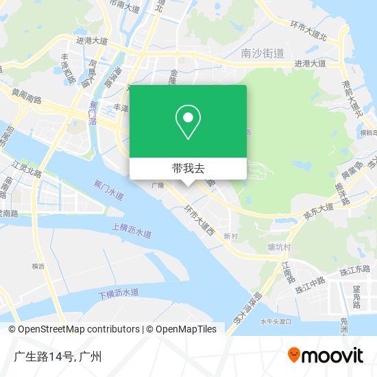 广生路14号地图