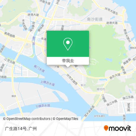 广生路14号地图