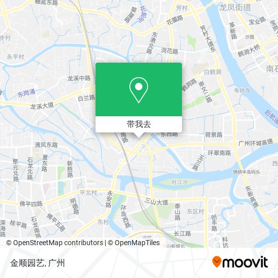 金顺园艺地图