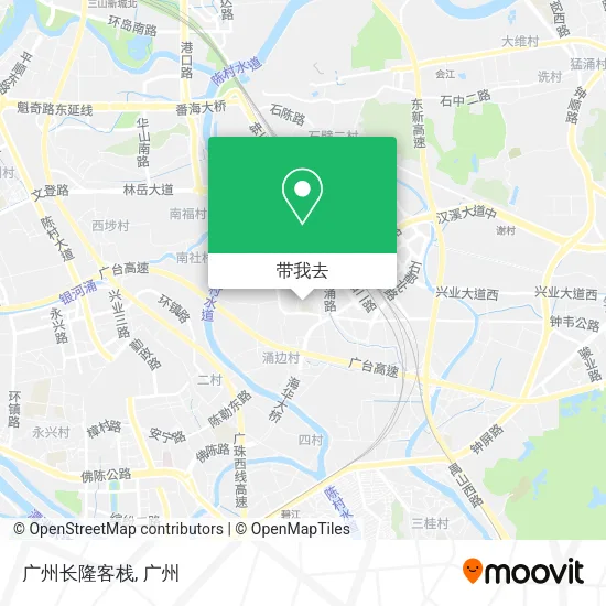 广州长隆客栈地图