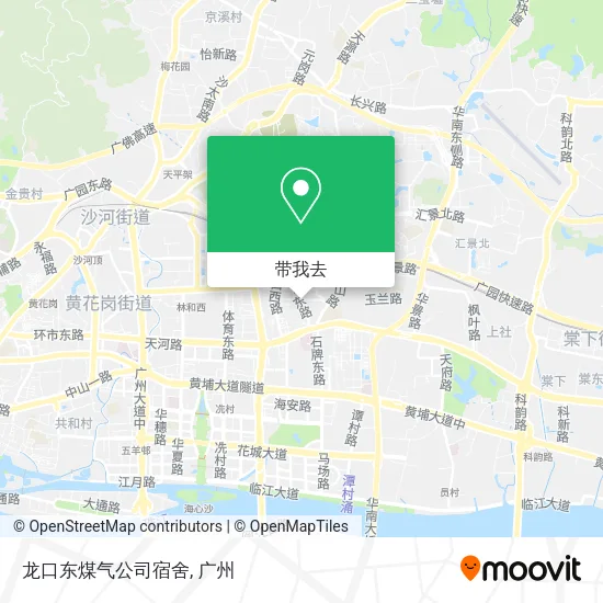 龙口东煤气公司宿舍地图