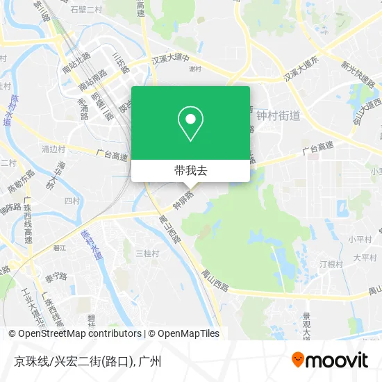 京珠线/兴宏二街(路口)地图