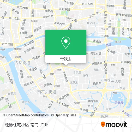 晓港住宅小区-南门地图