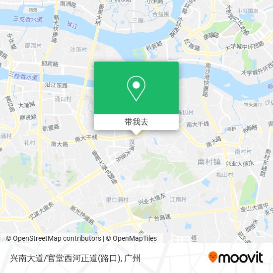 兴南大道/官堂西河正道(路口)地图