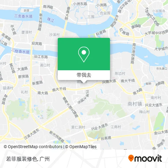 若菲服装修色地图