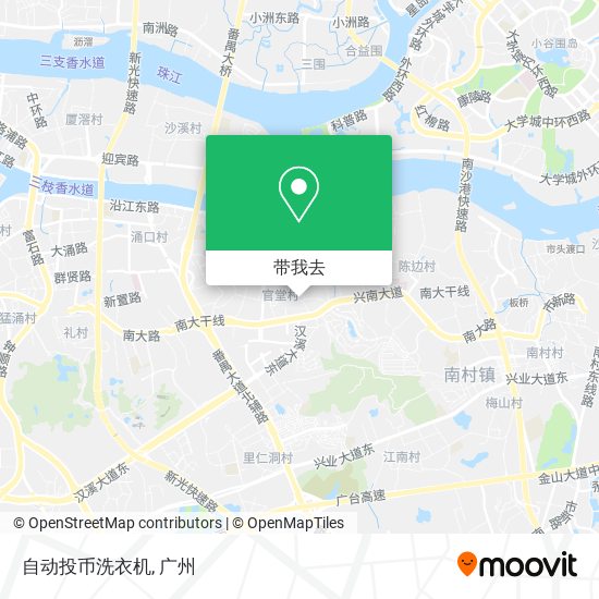 自动投币洗衣机地图