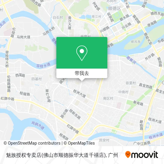 魅族授权专卖店(佛山市顺德振华大道千禧店)地图