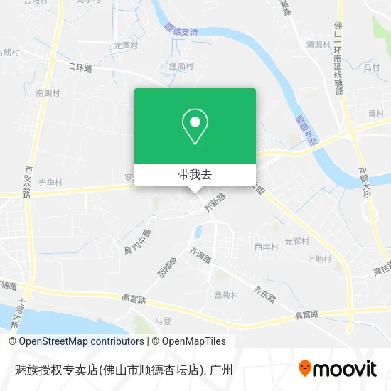 魅族授权专卖店(佛山市顺德杏坛店)地图