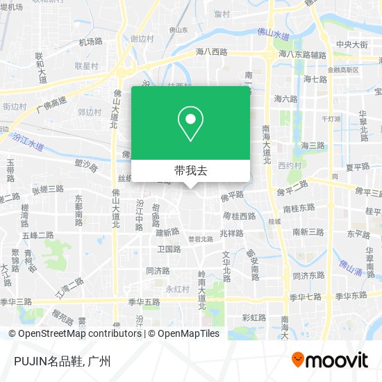 PUJIN名品鞋地图