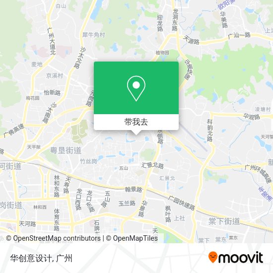 华创意设计地图