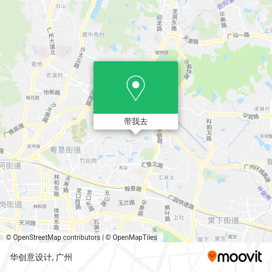 华创意设计地图