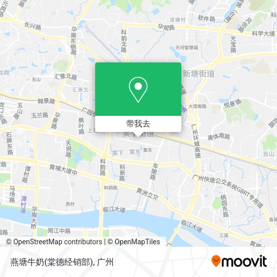 燕塘牛奶(棠德经销部)地图