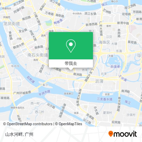 山水河畔地图