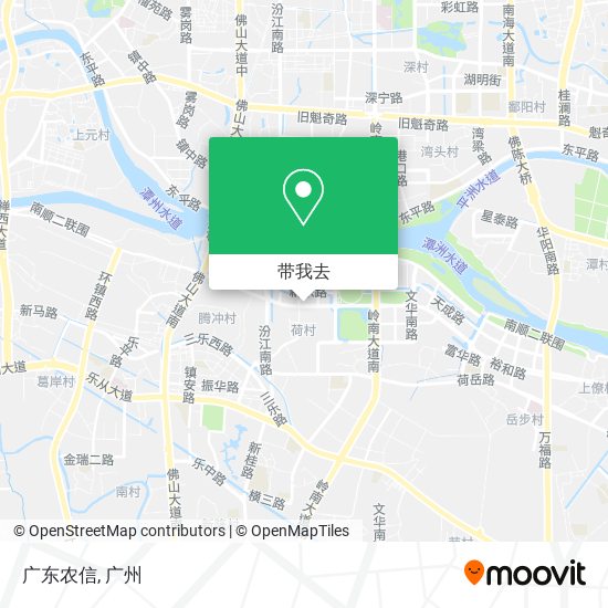 广东农信地图