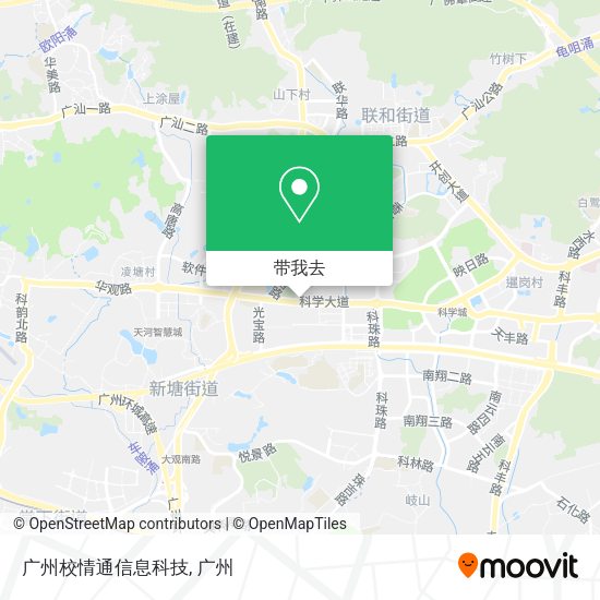 广州校情通信息科技地图