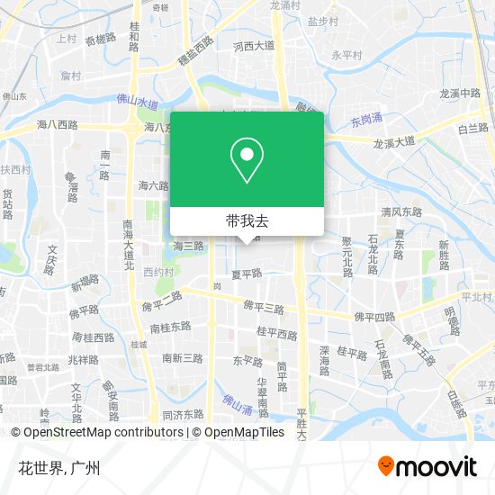 花世界地图