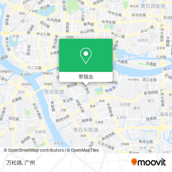 万松路地图