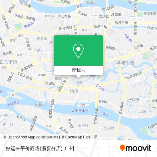 好运来平价商场(沥窖分店)地图