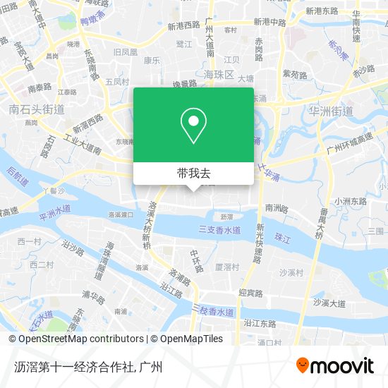 沥滘第十一经济合作社地图