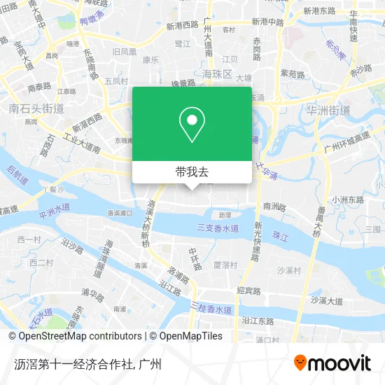 沥滘第十一经济合作社地图