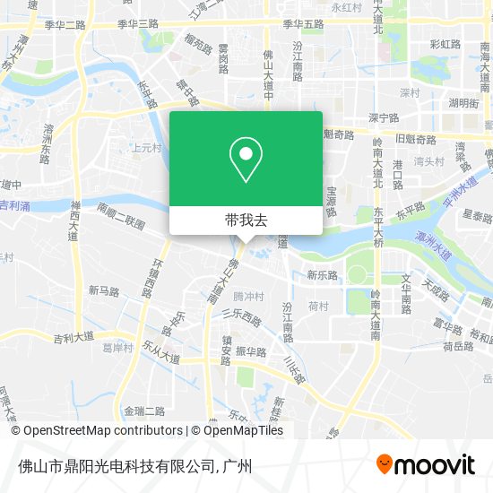 佛山市鼎阳光电科技有限公司地图
