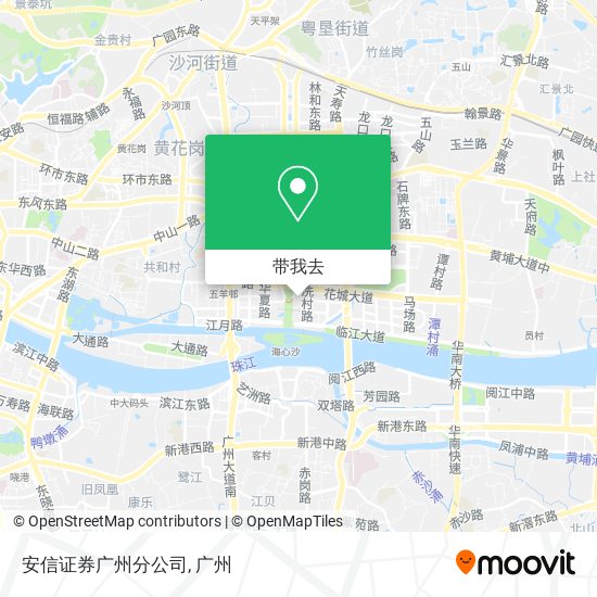 安信证券广州分公司地图