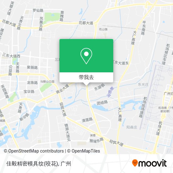 佳毅精密模具纹(咬花)地图