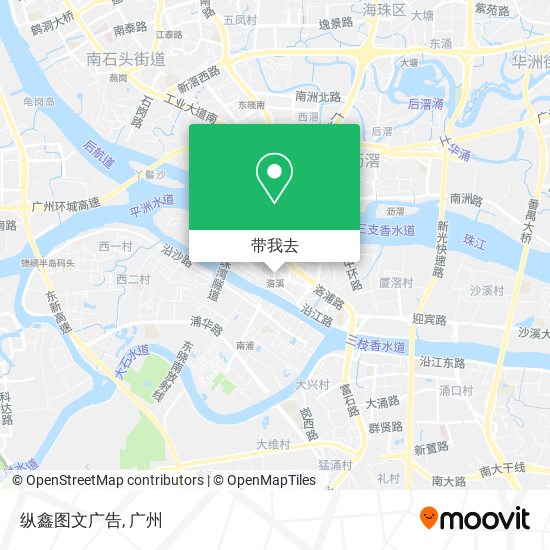 纵鑫图文广告地图