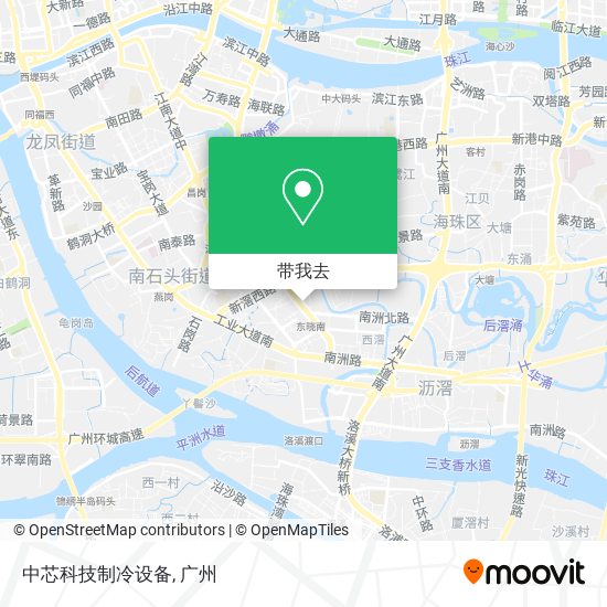 中芯科技制冷设备地图