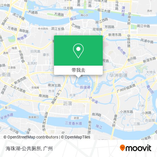 海珠湖-公共厕所地图