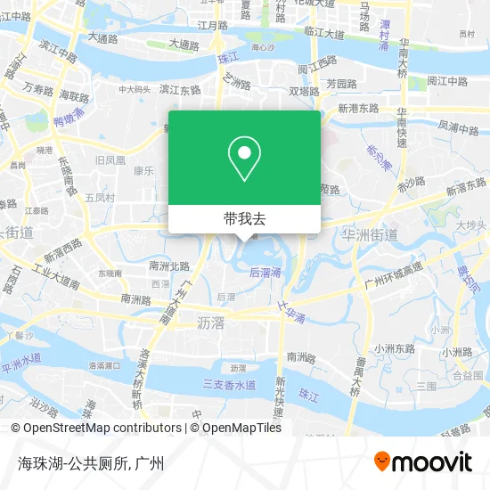 海珠湖-公共厕所地图