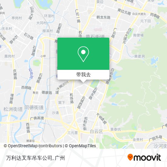 万利达叉车吊车公司地图