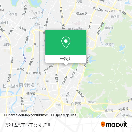 万利达叉车吊车公司地图