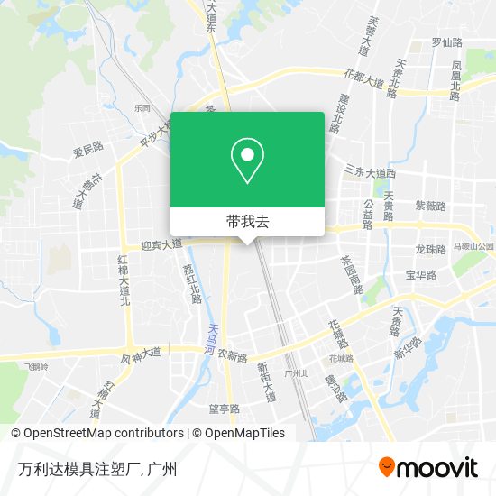 万利达模具注塑厂地图