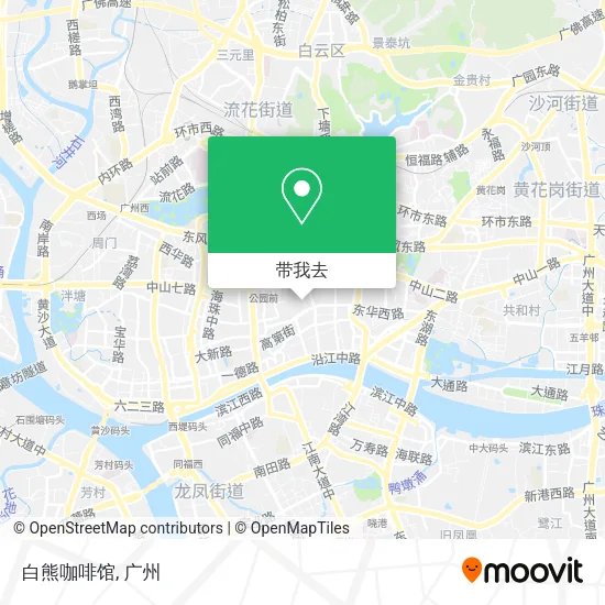 白熊咖啡馆地图