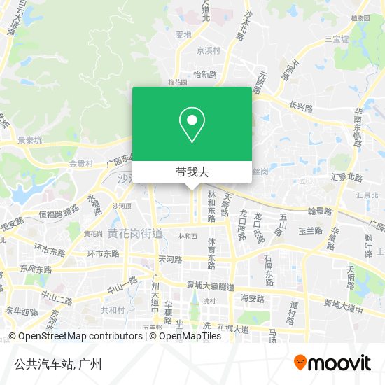 公共汽车站地图