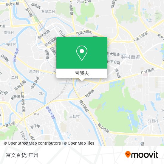 富文百货地图