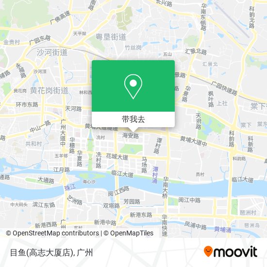 目鱼(高志大厦店)地图