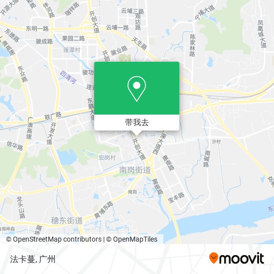 法卡蔓地图