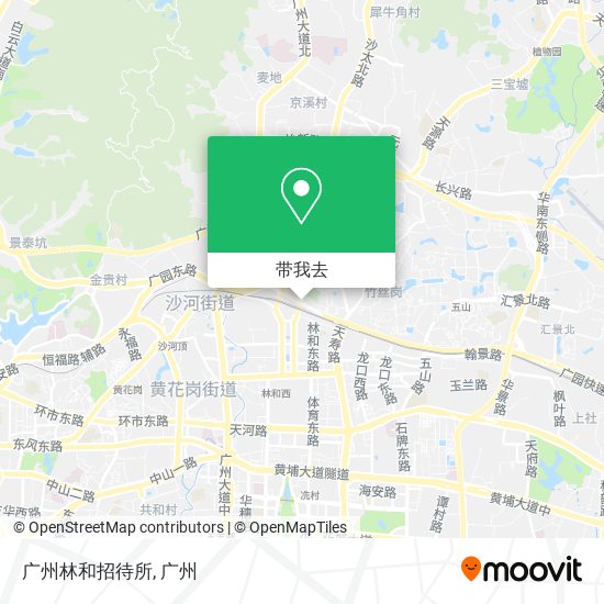 广州林和招待所地图