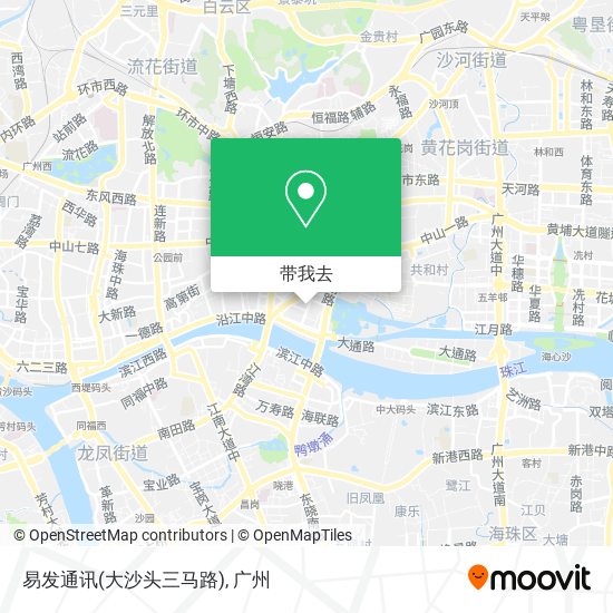 易发通讯(大沙头三马路)地图