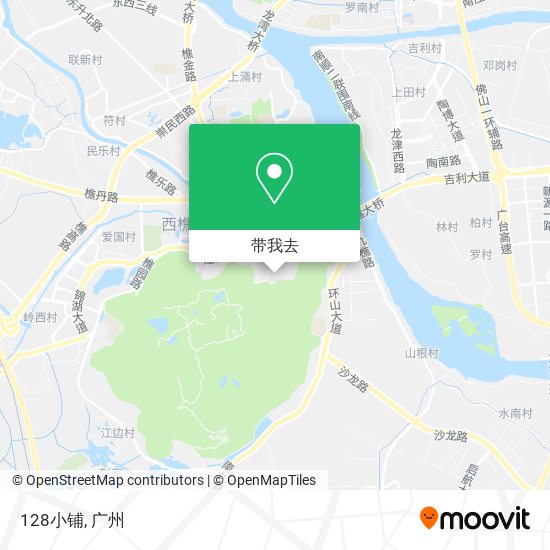 128小铺地图