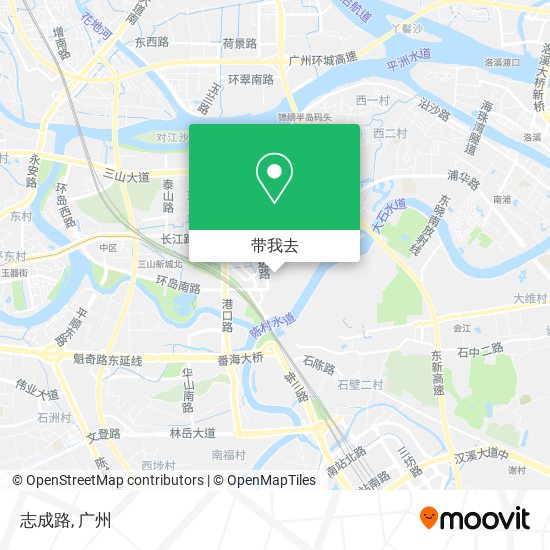 志成路地图