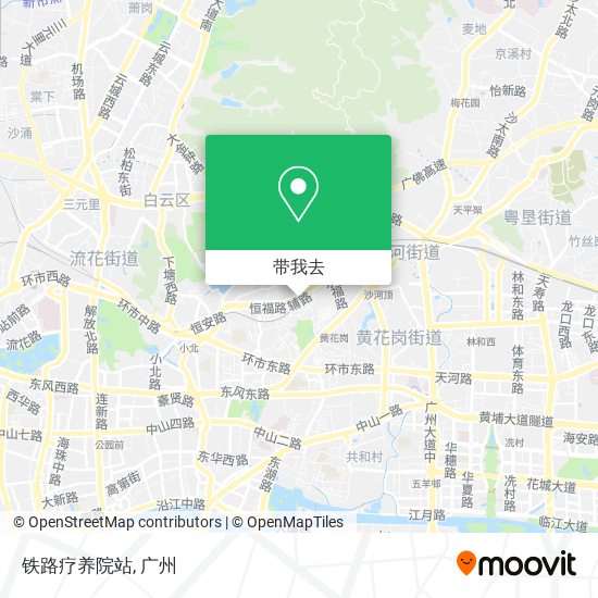 铁路疗养院站地图